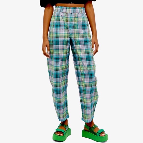 GANNI Mid Waist Lagoon Pants, NEW - Picture 1 of 11